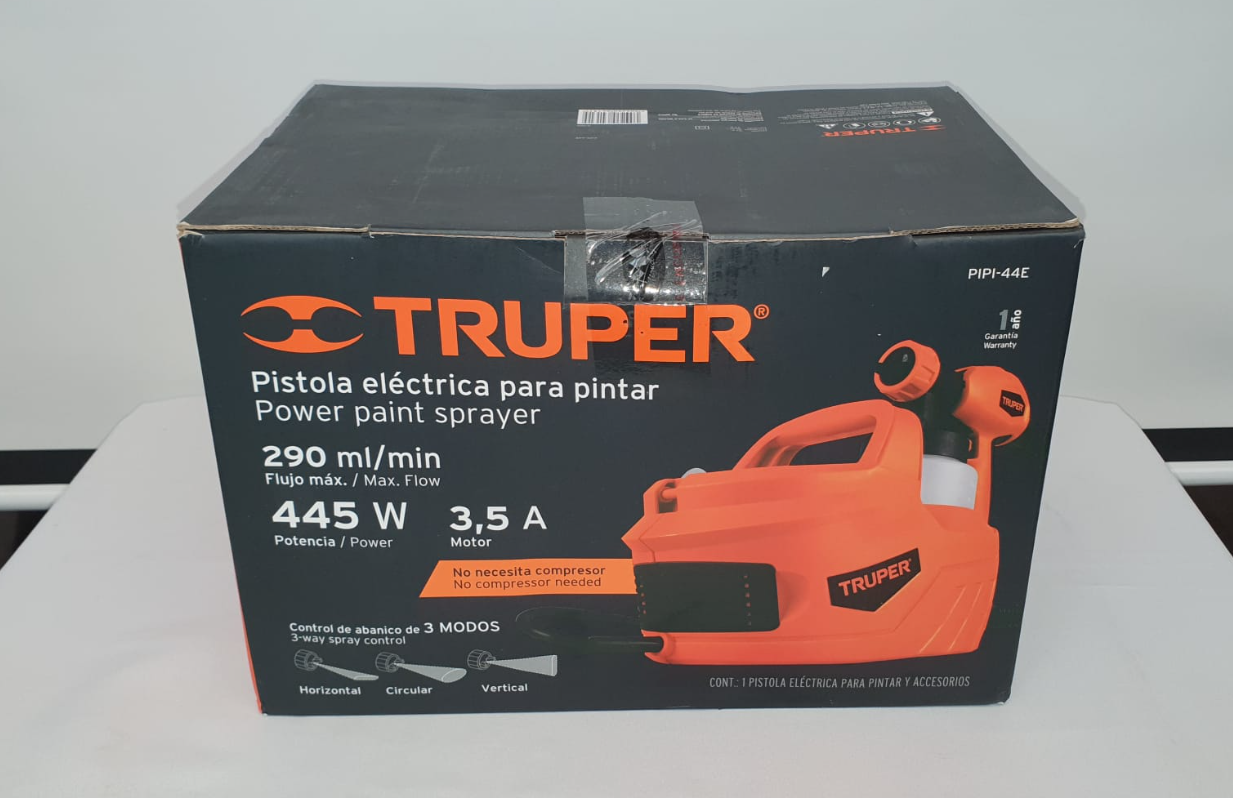 TRUPER PISTOLA ELECTRICA PARA PINTAR 600W- 15383