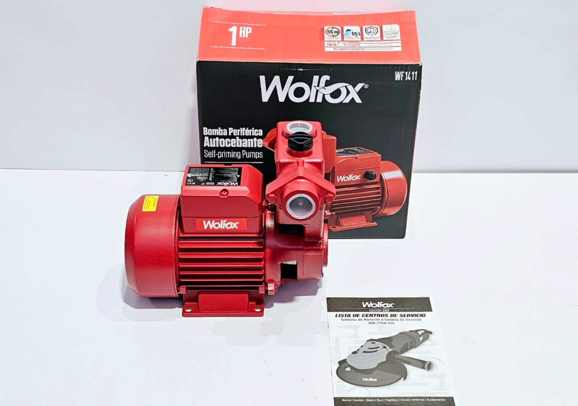 WOLFOX BOMBA PERIFERICA AUTOCEBANTE 1HP - WF1411