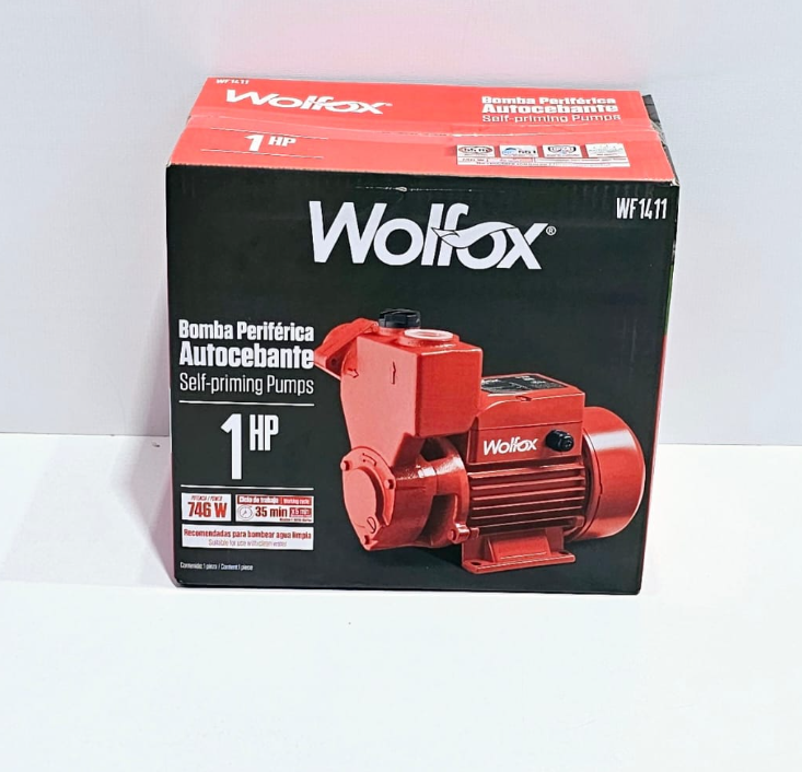 WOLFOX BOMBA PERIFERICA AUTOCEBANTE 1HP - WF1411