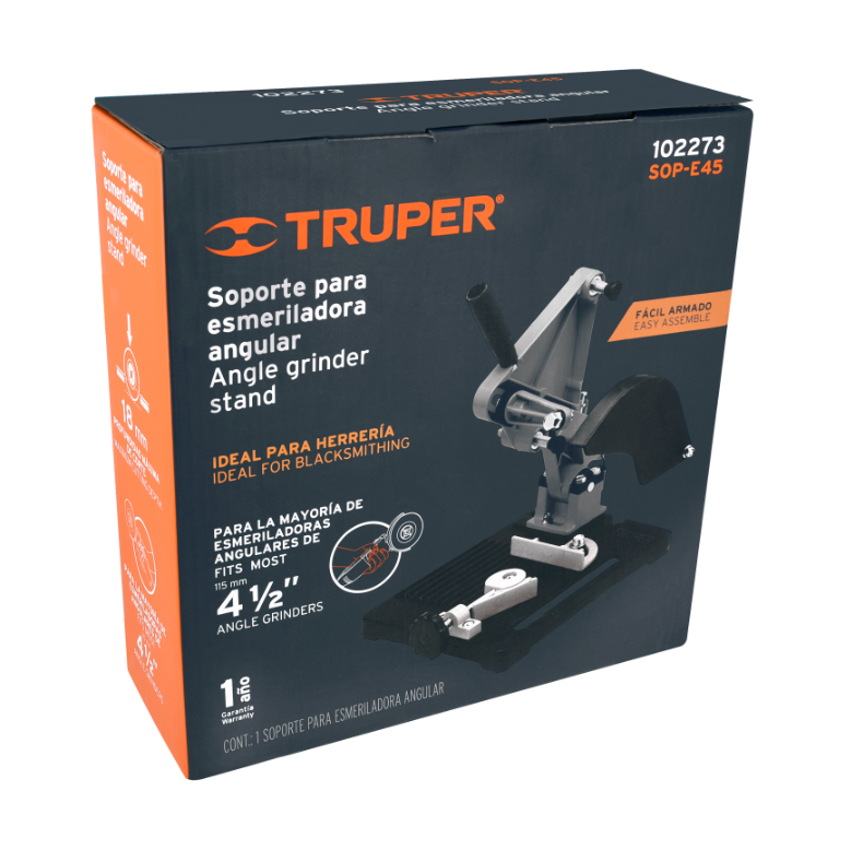 TRUPER SOPORTE PARA ESMERILADORA ANGULAR 102273