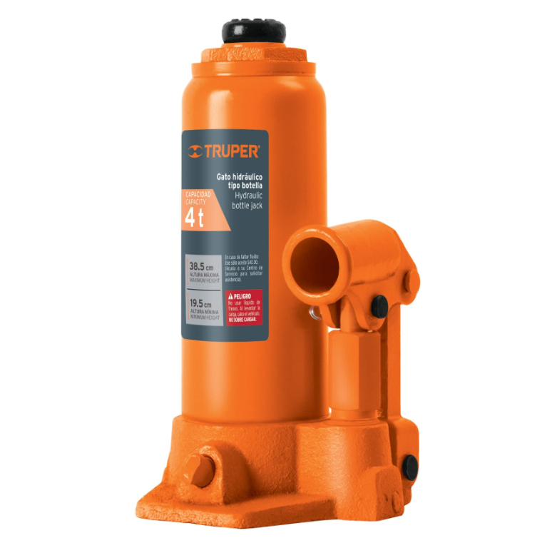 TRUPER GATO HIDRAULICO TIPO BOTELLA 4 TONELADAS 14812