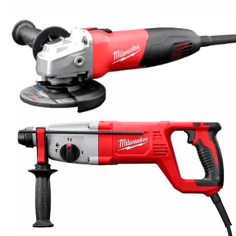 MILWAUKEE COMBO ROTOMARTILLO Y PULIDORA 4-1/2" 5262-21A