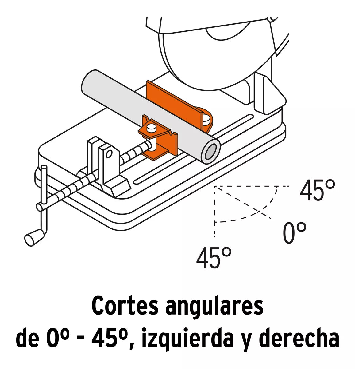 TRUPER TRONZADORA/CORTADORA DE METALES 14" DE 2200 W 3. HP