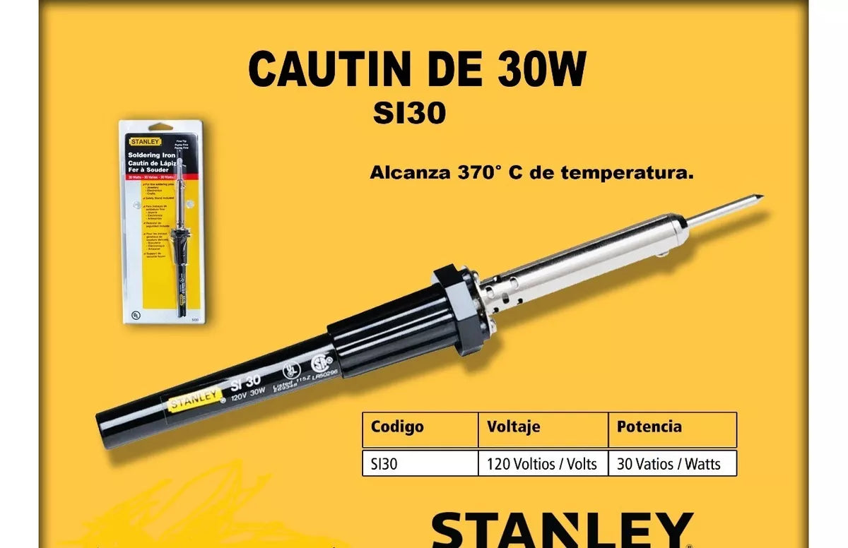 STANLEY CAUTIN DE LAPIZ 30W SI30