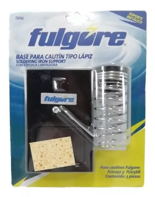 FULGORE BASE PARA CAUTIN TIPO LAPIZ SOPORTE METALICO FU0466