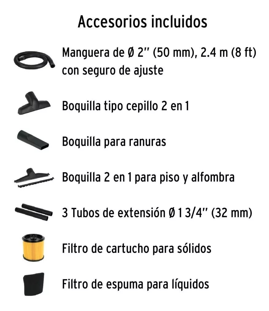TRUPER ASPIRADORA INDUSTRIAL 5 GALONES 101523