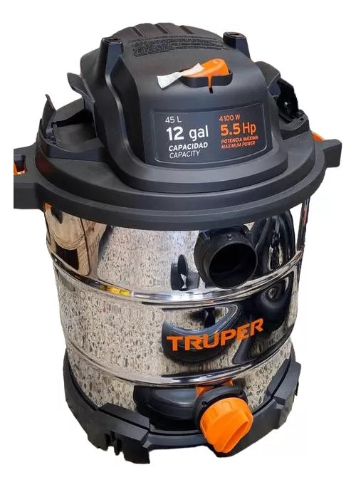 TRUPER ASPIRADORA INDUSTRIAL 12 GALONES 101524