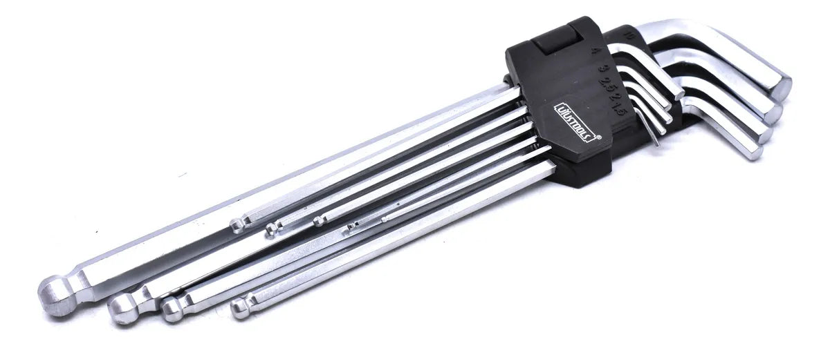 UYUSTOOLS LLAVE ALLEN DELUXE LARGO 9 PCS YAA903