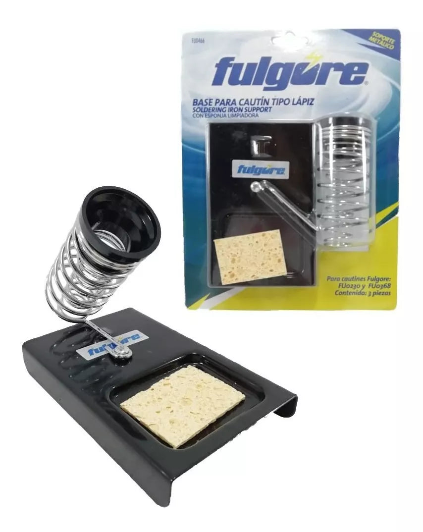 FULGORE BASE PARA CAUTIN TIPO LAPIZ SOPORTE METALICO FU0466