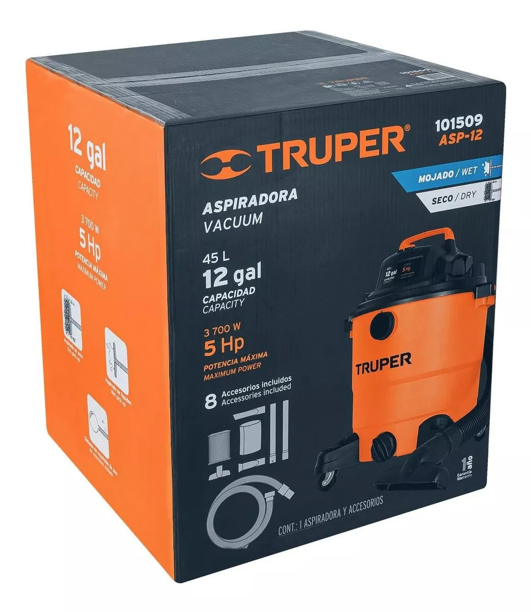 TRUPER ASPIRADORA 12 GALONES 101509