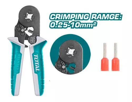 TOTAL ALICATE PRENSA PARA TERMINALES THCPG2510