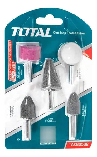 TOTAL JUEGO DE ACCESORIOS PARA MOTOTOOL TAKB0502