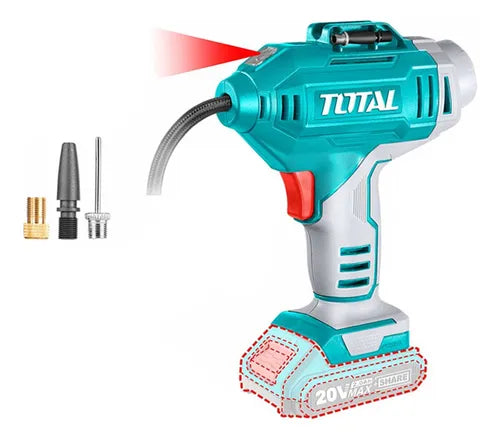 TOTAL COMPRESOR INALAMBRICO 20V 150 PSI TACLI2018