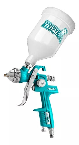 TOTAL AEROGRAFO INDUSTRIAL VASO PLASTICO 600CC BAJA PRESION TAT10601
