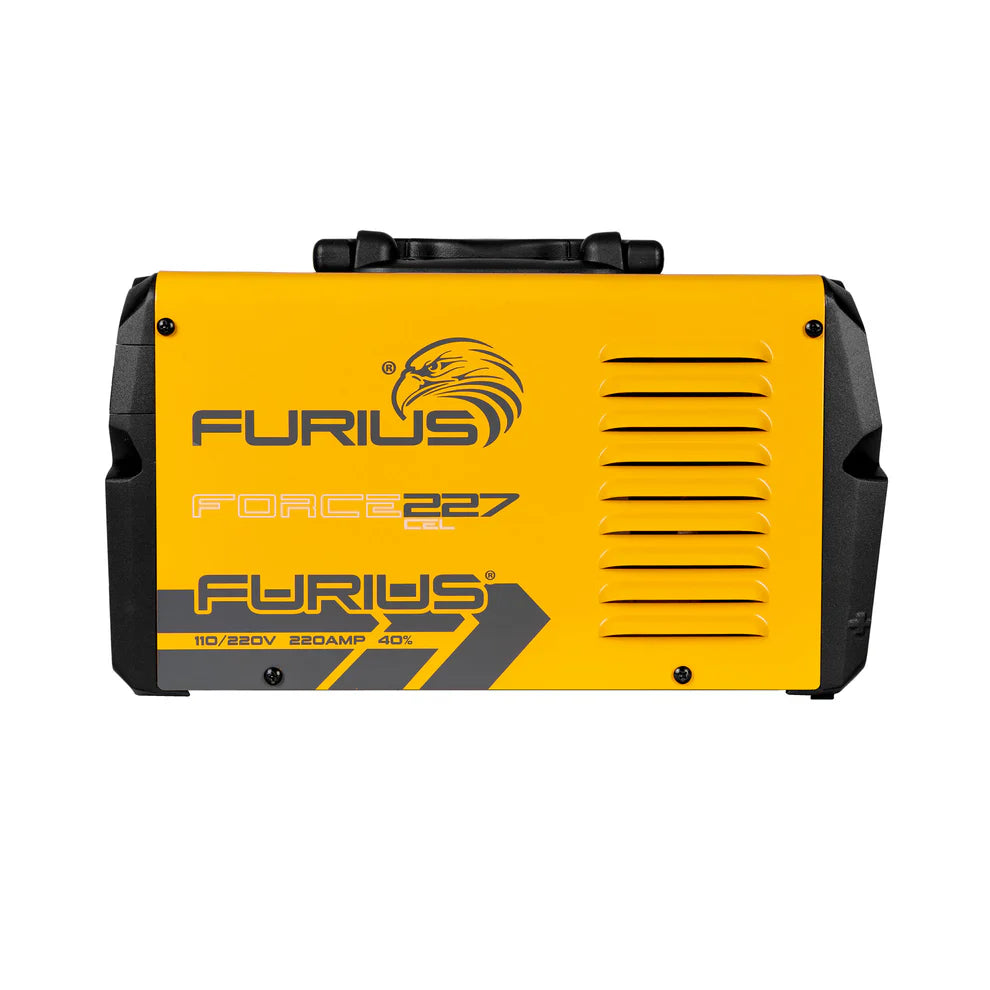 FURIUS SOLDADOR INVERSOR FORCE 227 - 220 AMP - 110/220V FW227CEL