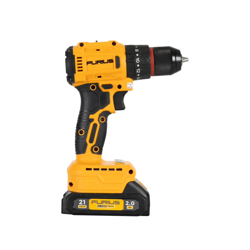 FURUS TALADRO PERCUTOR INALAMBRICO 1/2" BRUSHLESS FID21B