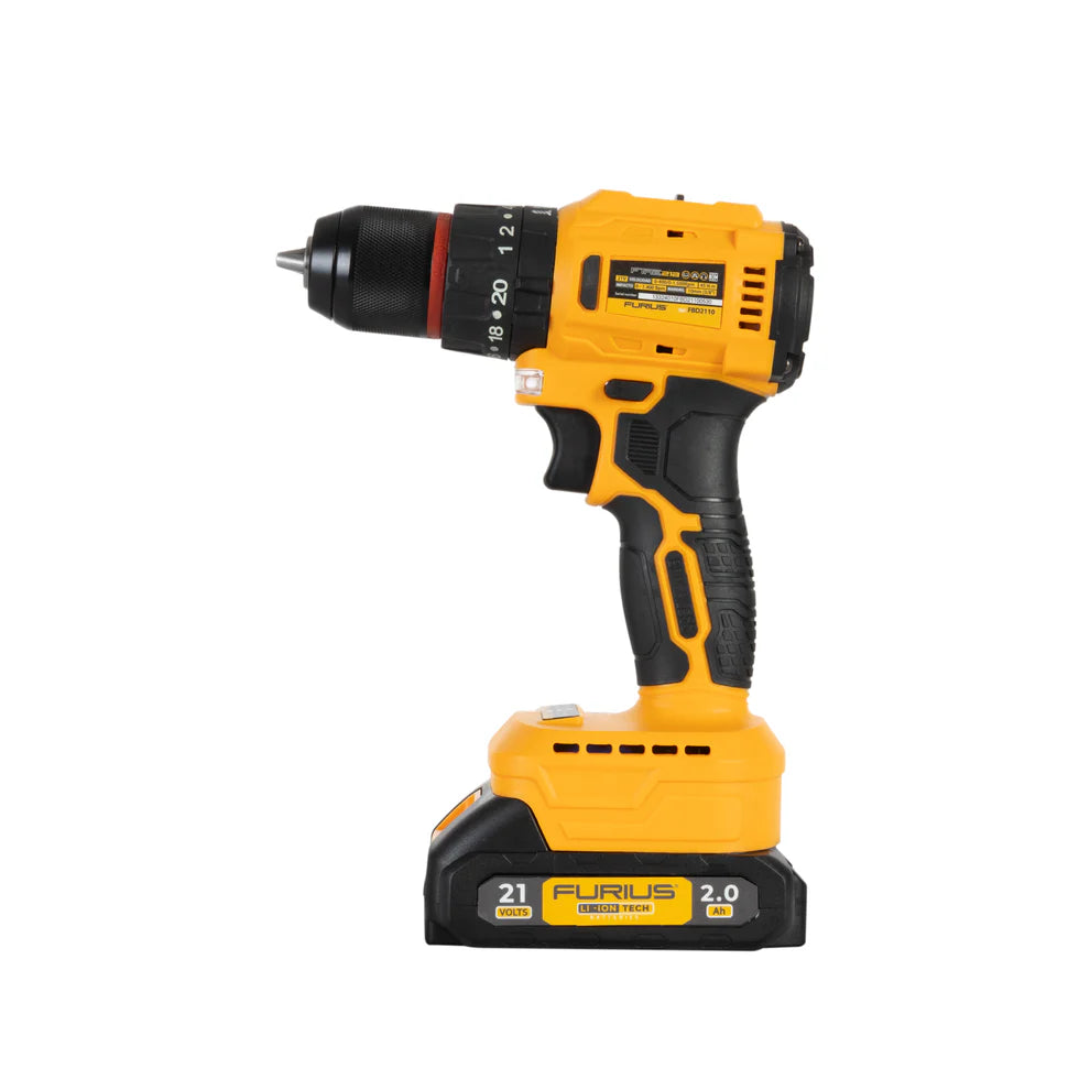 FURUS TALADRO PERCUTOR INALAMBRICO 1/2" BRUSHLESS FID21B