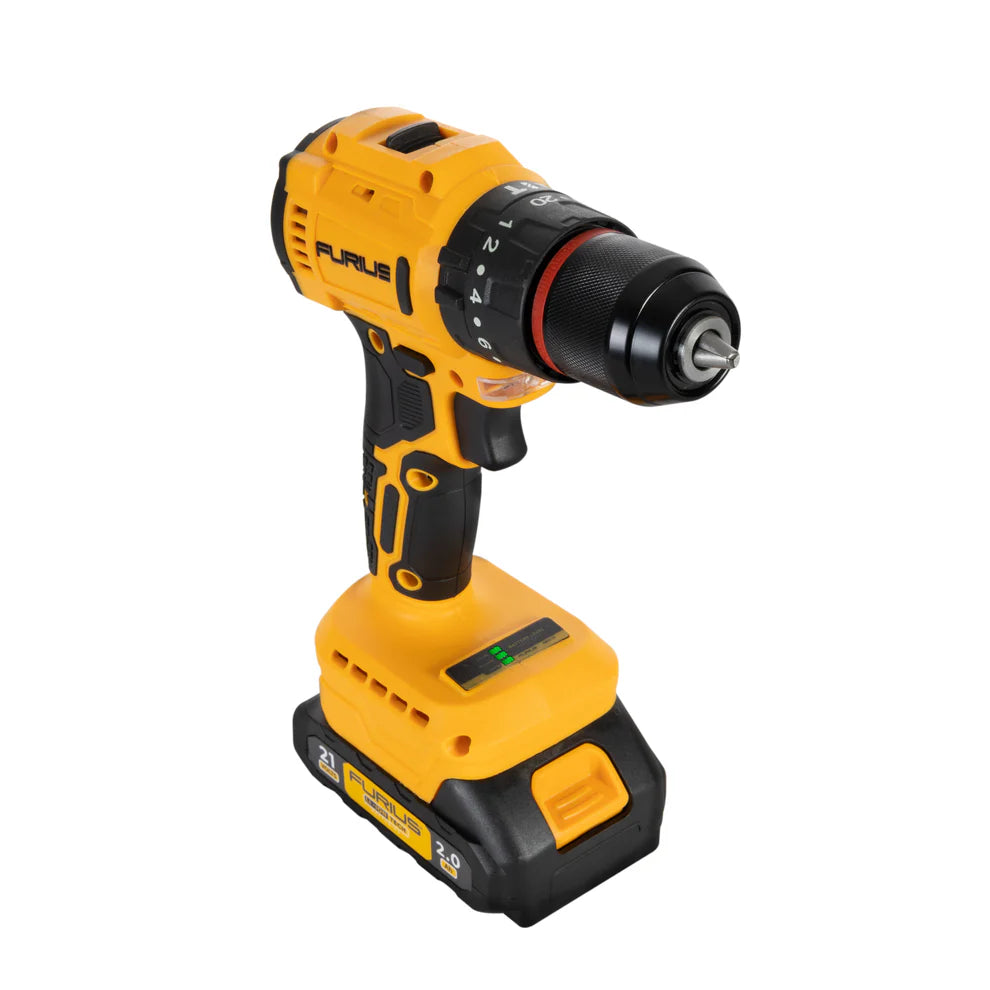 FURUS TALADRO PERCUTOR INALAMBRICO 1/2" BRUSHLESS FID21B