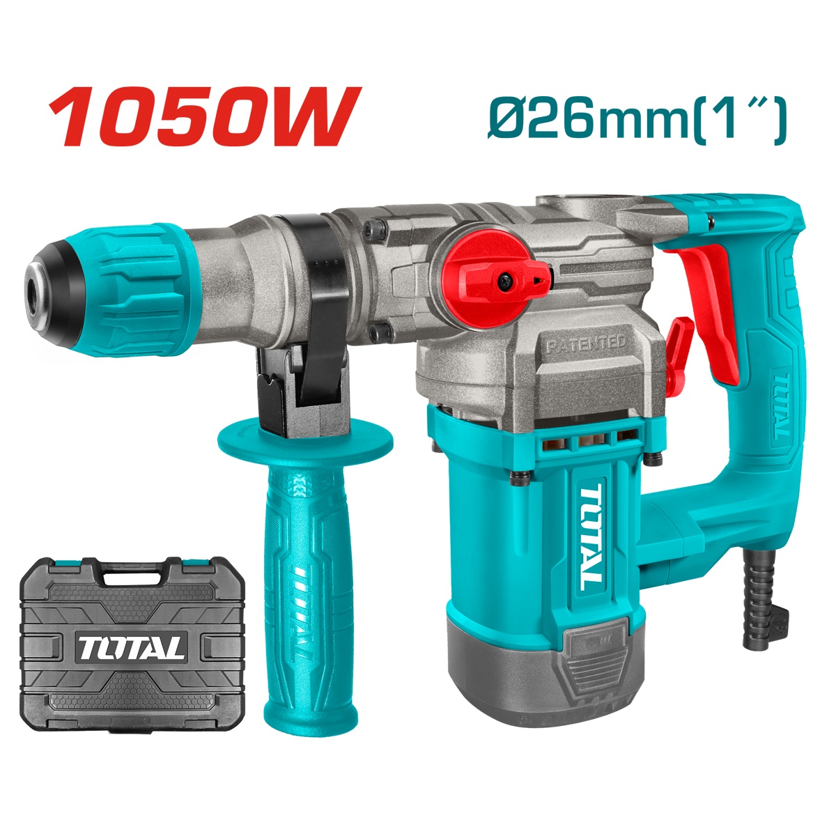 TOTAL ROTOMARTILLO 1050 W SDS PLUS 1" - UTH110266