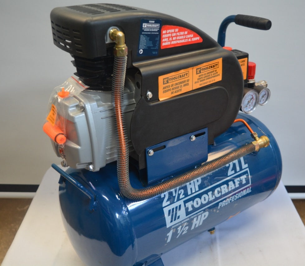TOOLCRAFT COMPRESOR DE AIRE 21 LITROS 120 LIBRAS TC5590