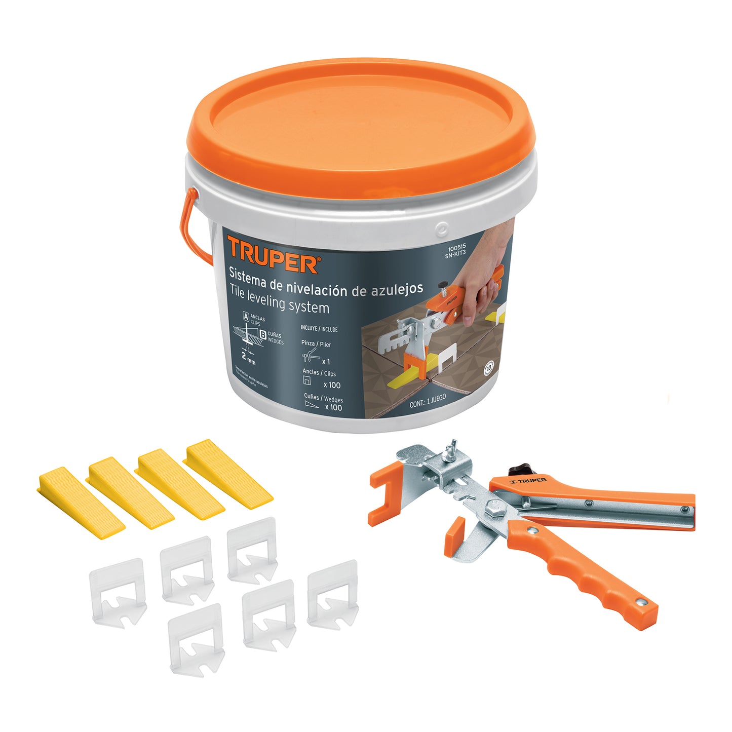 TRUPER SISTEMA DE NIVELACION DE AZULEJOS 100515