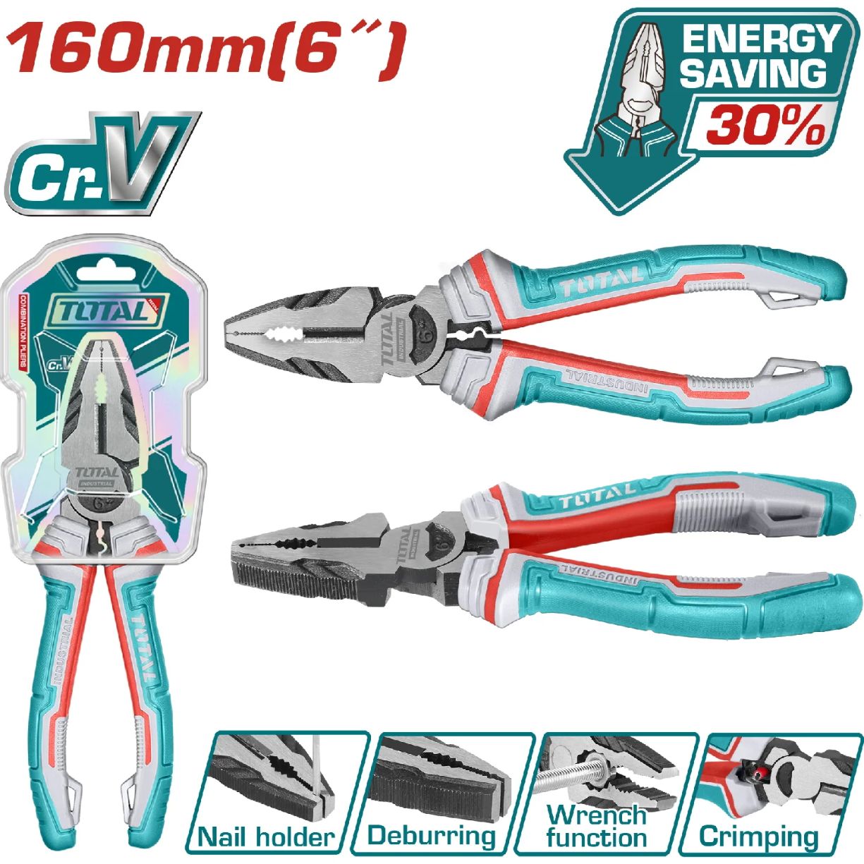 TOTAL ALICATE 6'' THT210606S