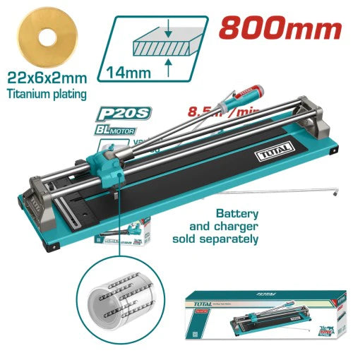 TOTAL CORTADORA DE ENCHAPE 80 CM THT578001