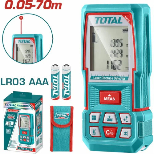 TOTAL MEDIDOR DE DISTANCIA LASER 70 MTS TMT57026
