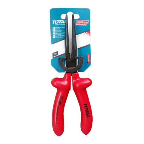 TOTAL ALICATE DE PUNTA LARGA CON AISLAMIENTO 8" THTIP381