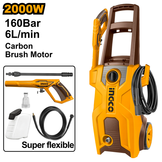 INGCO HIDROLAVADORA 2000W 2320 PSI UHPWR20018