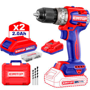 EMTOP TALADRO PERCUTOR INALAMBRICO BRUSHLESS 1/2" ULCIDL20602