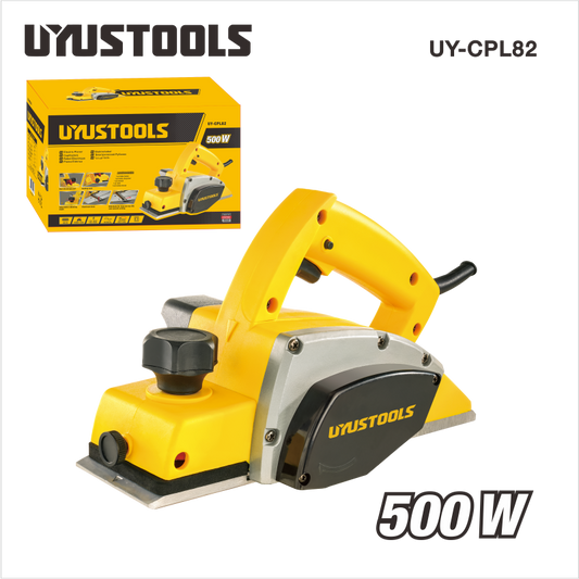 UYUSTOOLS CEPILLADORA ELECTRICA 500W UY-CPL82