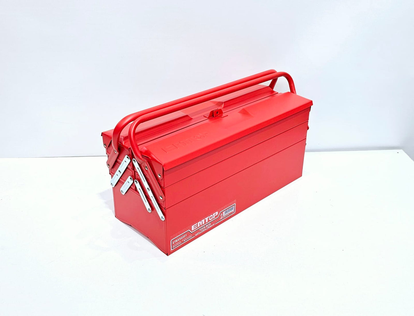 EMTOP CAJA DE HERRAMIENTAS METALICA 495X200X290MM - ETBXS0201