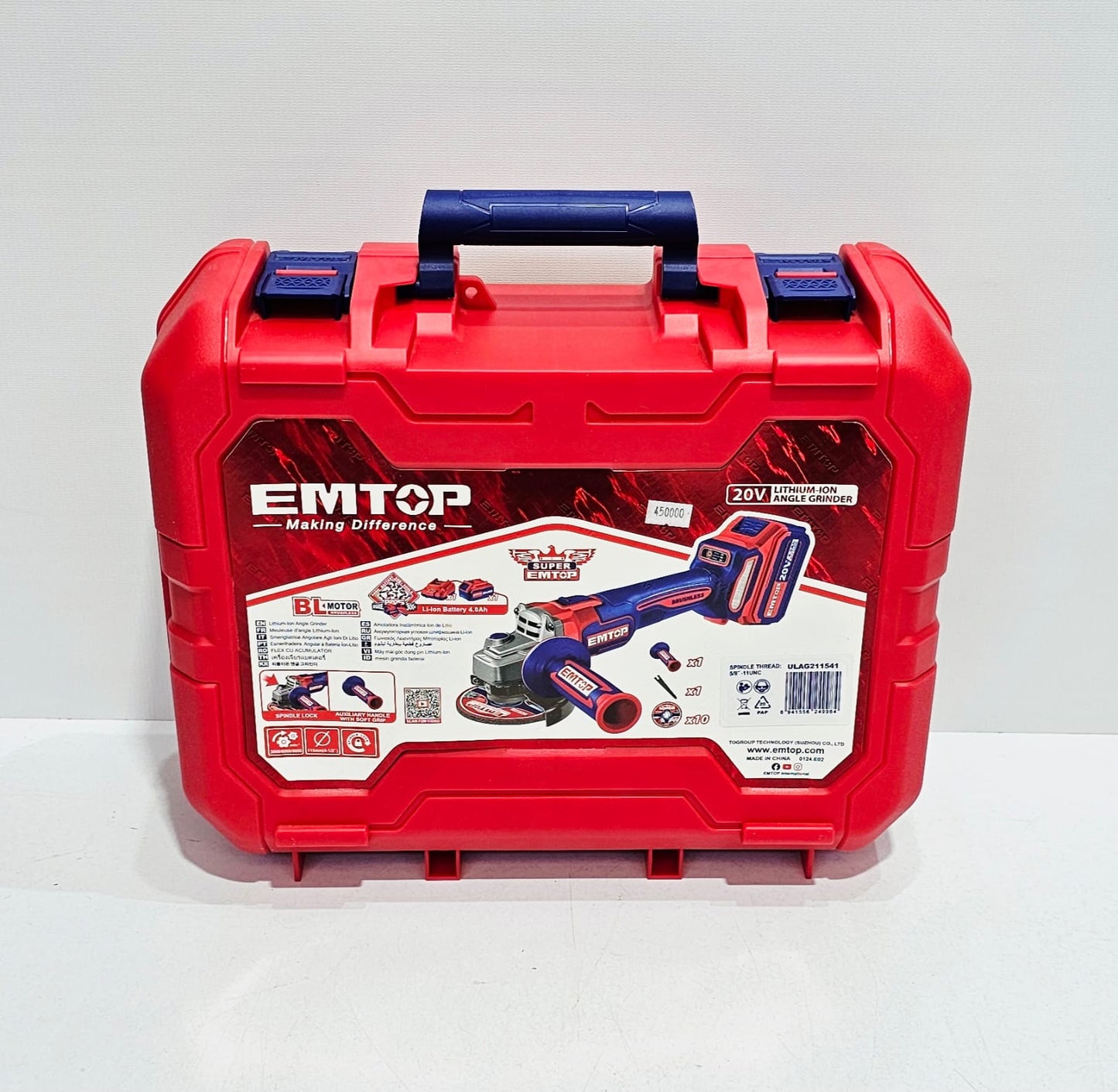EMTOP PULIDORA INALAMBRICA 20V ULAG211541