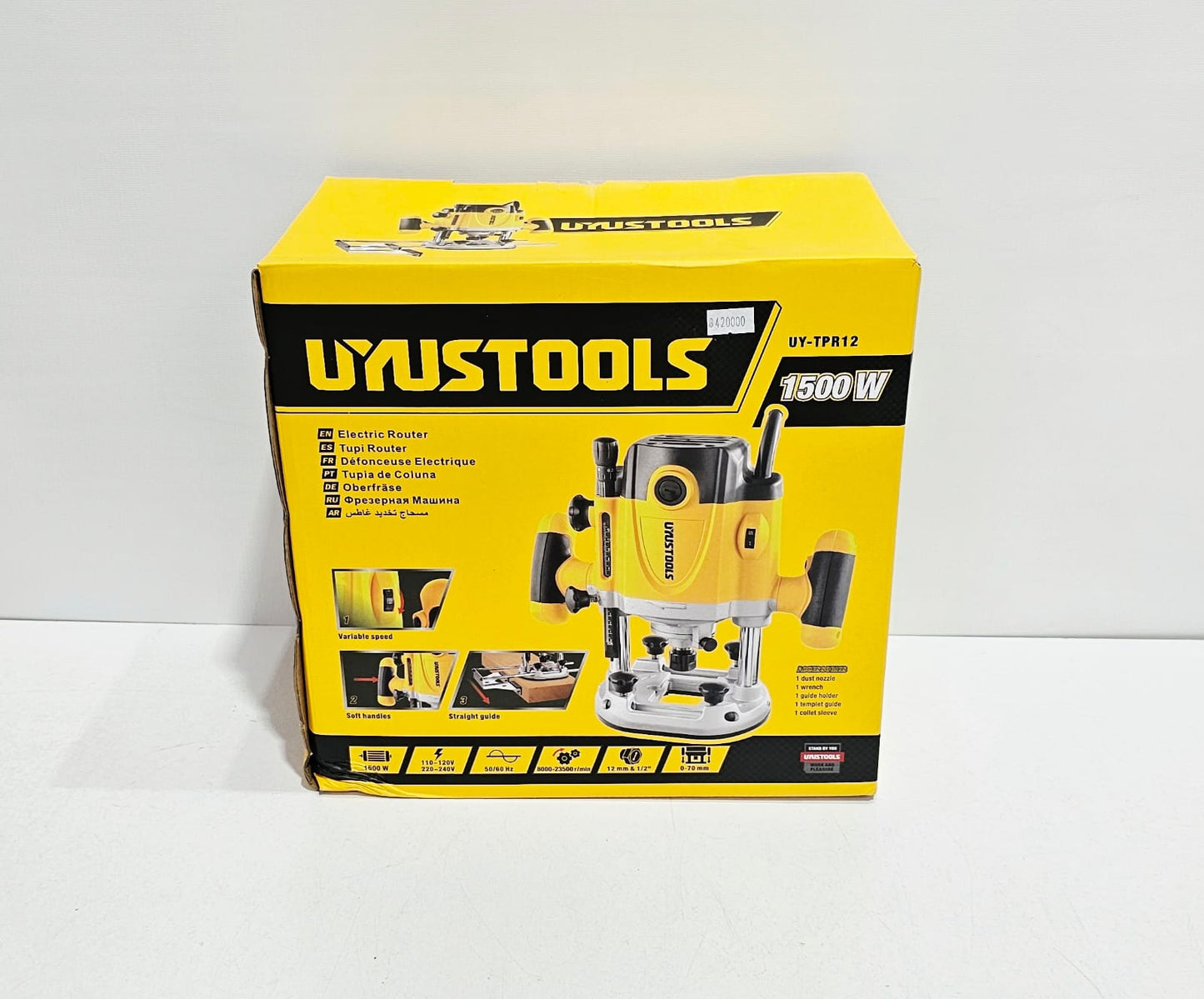 UYUSTOOLS RUTEADORA 1500W