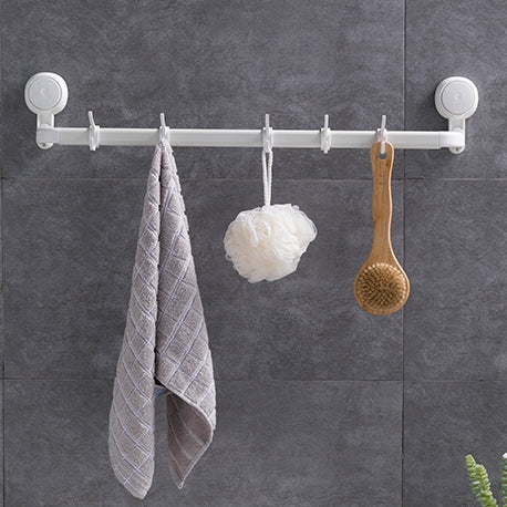 Barra colgadera con chupas multisuperficie