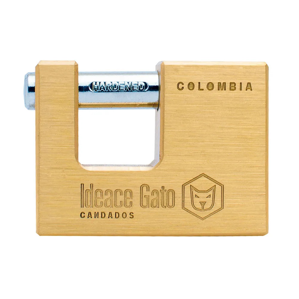 IDEACE GATO CANDADO LATON ANTICIZALLA 50MM GATO - 7701459714526