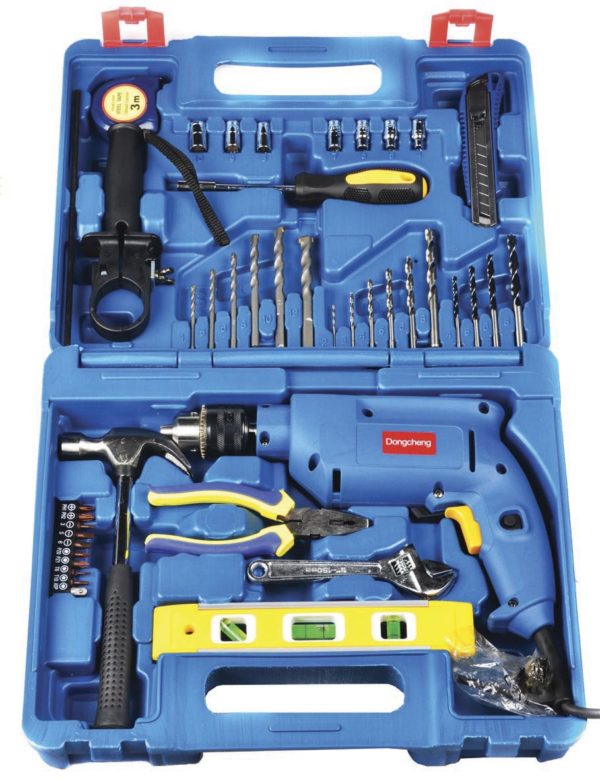 DONG CHENG KIT DE HERRAMIENTA Y TALADRO 500W DZJ04-13