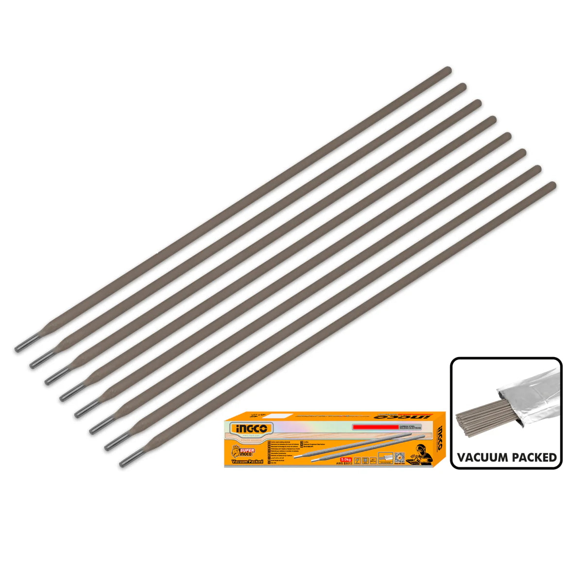 INGCO SOLDADURA ELECTRODO 6013 X 3/32 - 5 KILOS ERCVC2121