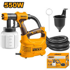 INGCO PISTOLA PULVERIZADORA PARA PINTAR 550W