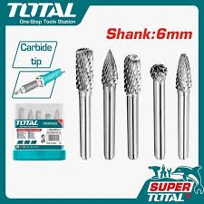 TOTAL JUEGO DE FRESAS ROTATIVAS DE CARBURO DE TUNGSTENO TAKC0651