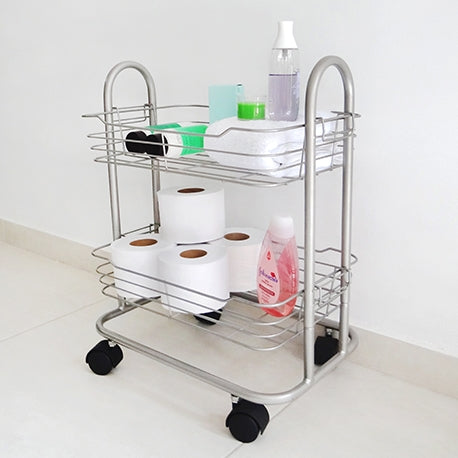 Organizador 2 niveles con ruedas