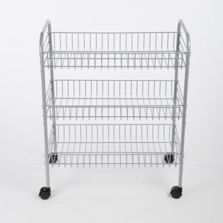 Organizador 3 canastas con ruedas