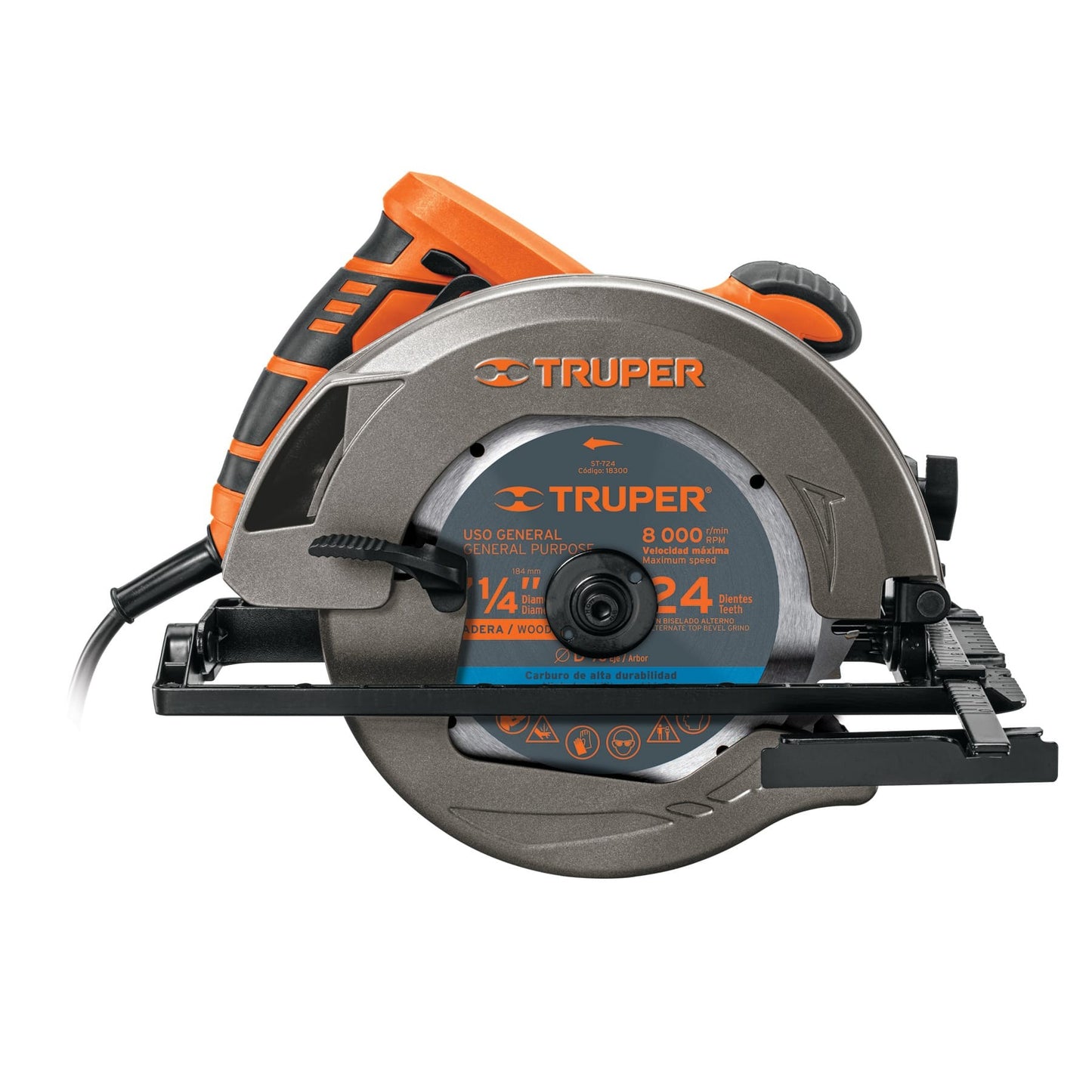 TRUPER CIERRA CIRULAR 7-1/4" 1750W 11004