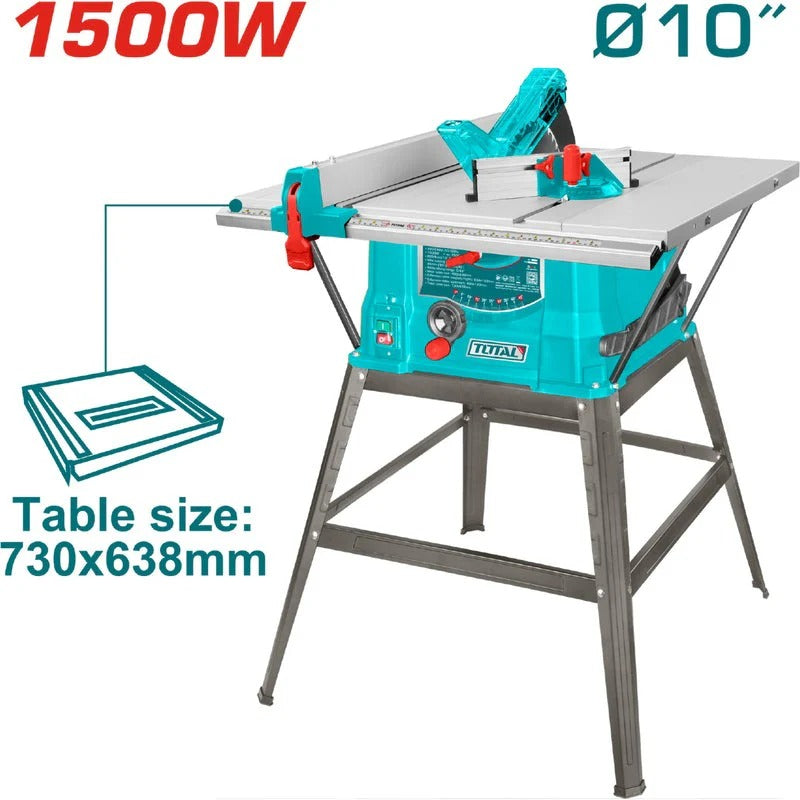TOTAL SIERRA DE BANCO 10'' 1500W UTS5152548