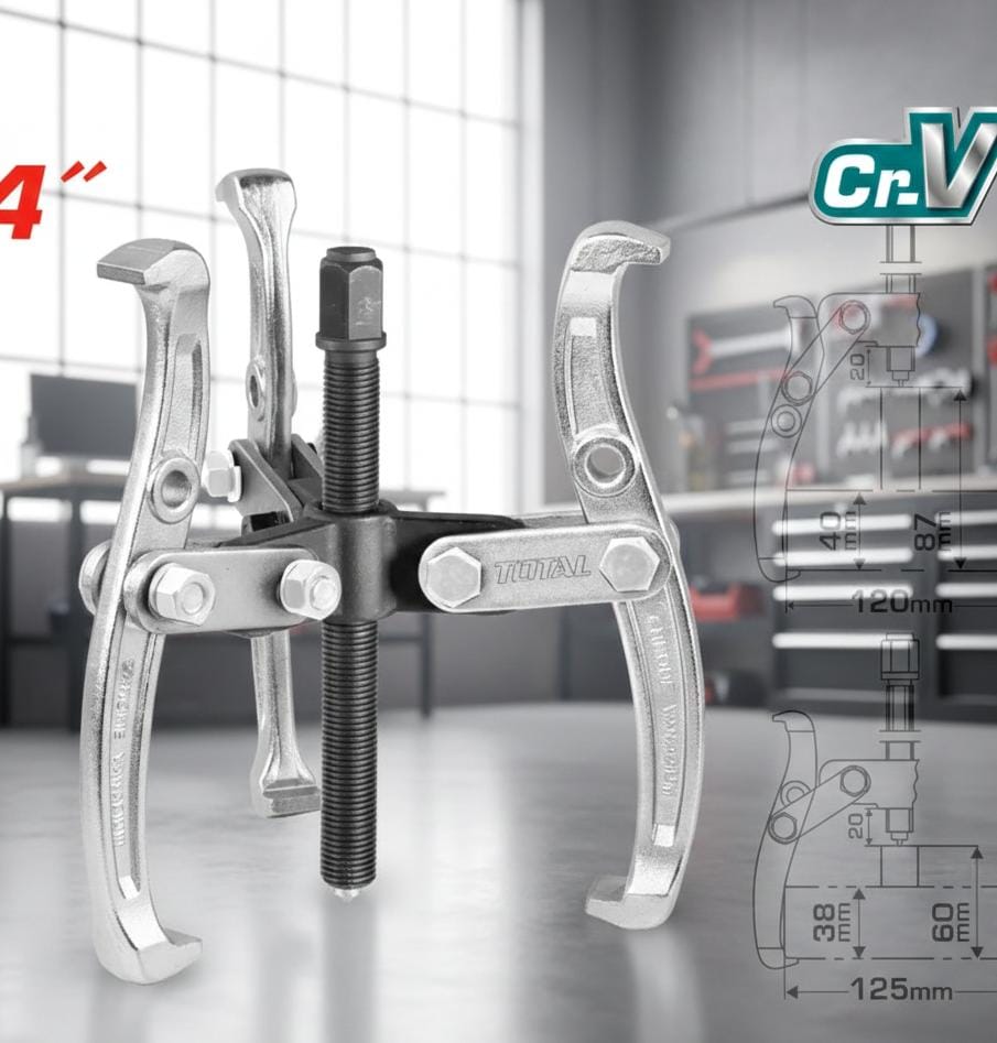 TOTAL EXTRACTOR DE 3 BRAZOS 4" THTGP346