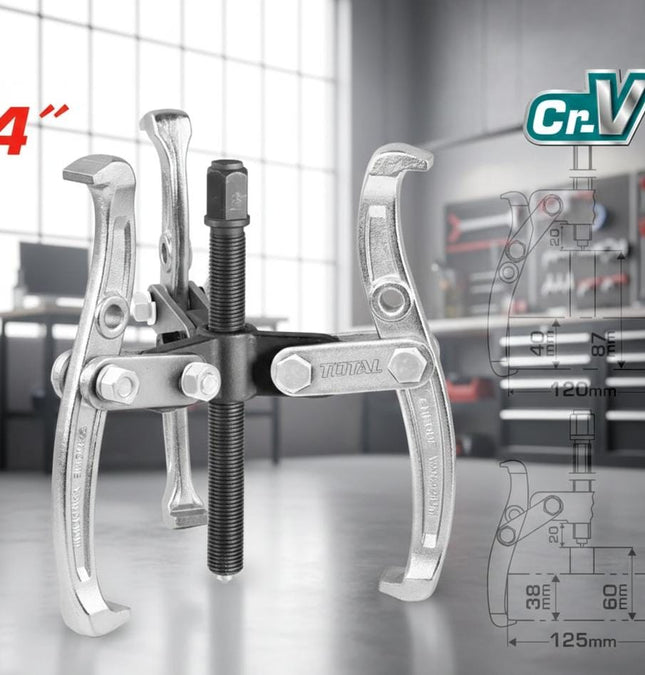 TOTAL EXTRACTOR DE 3 BRAZOS 4" THTGP346