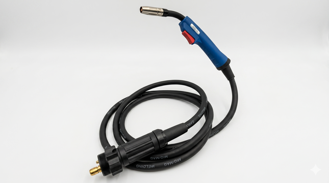 JASIC ANTORCHA PARA MIG200D 180A 3M 10075568 MIG15 ICT2080-YD001