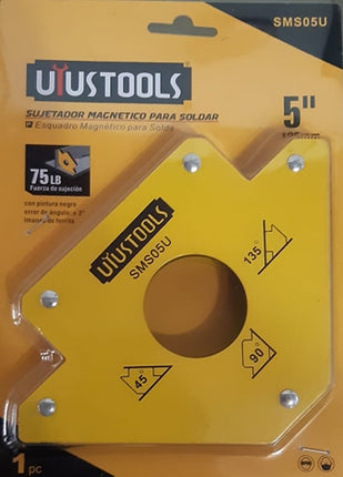 UYUSTOOLS SUJETADOR MAGNETICO PARA SOLDAR 5" SMS05U
