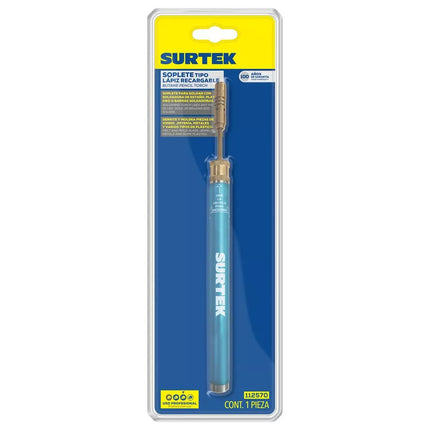 SURTEK SOPLETE TIPO LAPIZ RECARGABLE 112570